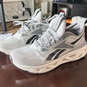 Reebok Light Gray Running Shoes